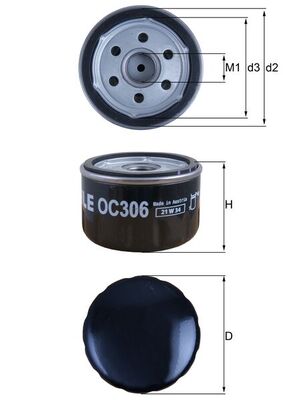 KNECHT OC 306 Oil Filter