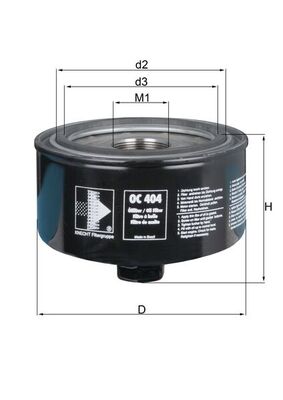 KNECHT OC 404 Oil Filter