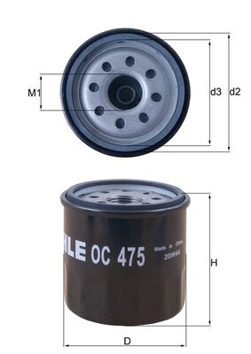 KNECHT OC 475 Oil Filter