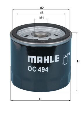 KNECHT OC 494 Oil Filter