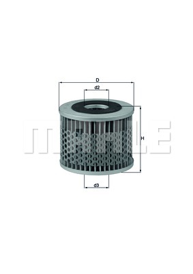 KNECHT OX 7 Oil Filter