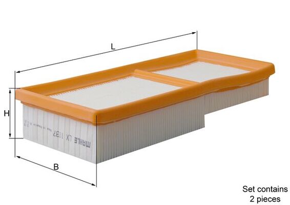 KNECHT LX 1137/S Air Filter