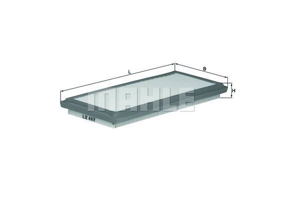 KNECHT LX 462 Ilmansuodatin