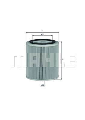 KNECHT LX 2972 Air Filter