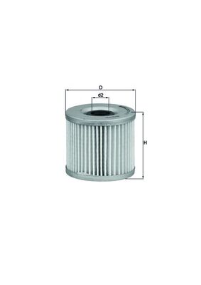 KNECHT OX 411 Oil Filter