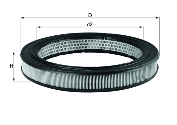 KNECHT LX 210 Air Filter