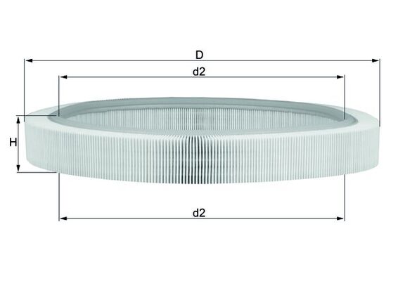 KNECHT LX 61 Luftfilter