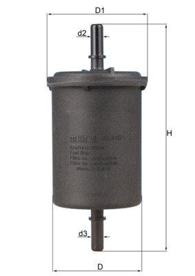 KNECHT KL 416/1 Fuel filter