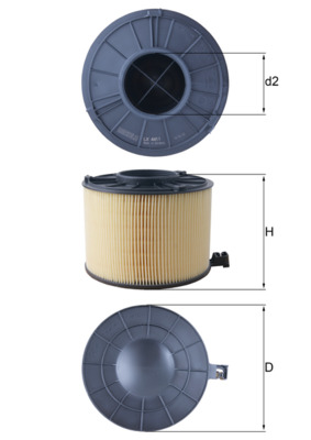 KNECHT LX 4411 Air Filter