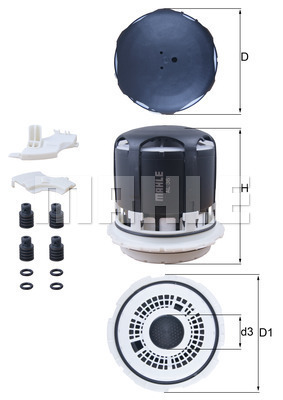 KNECHT AL 36 KIT Wkład...