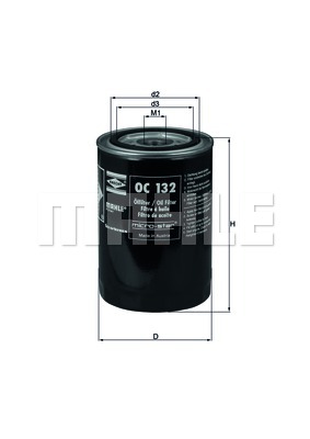 KNECHT OC 132 Oil Filter