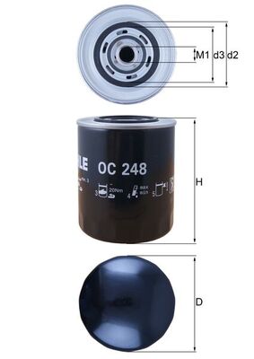 KNECHT OC 248 Oil Filter