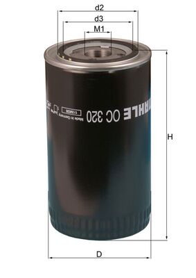 KNECHT OC 320 Oil Filter