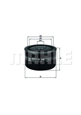 KNECHT OC 548 Oil Filter