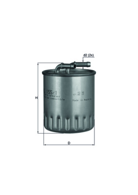 KNECHT KL 155/1 Fuel filter