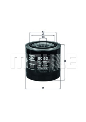 KNECHT OC 63 Oil Filter