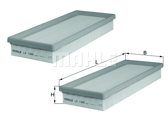 KNECHT LX 1466/S Ilmansuodatin