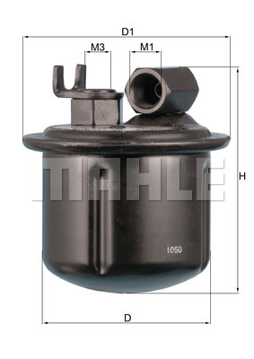 KNECHT KL 183 Fuel filter