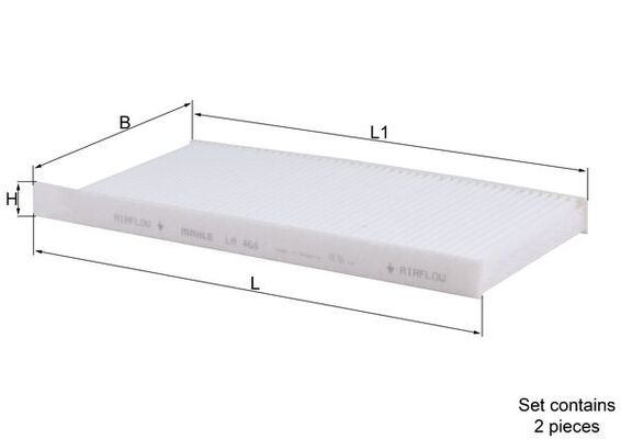 KNECHT LA 468/S Suodatin,...