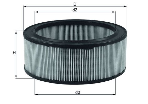 KNECHT LX 516 Air Filter