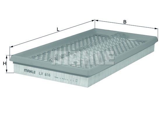 KNECHT LX 616 Air Filter