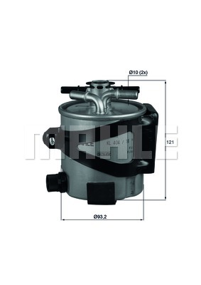 KNECHT KLH 44/17 Bränslefilter