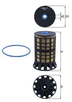 KNECHT KX 606D горивен филтър