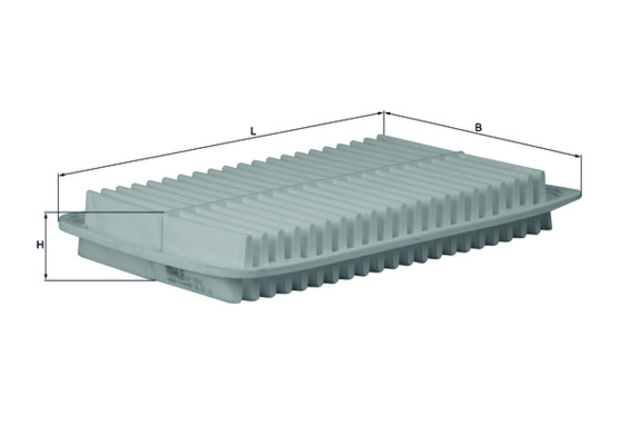 KNECHT LX 1612 Ilmansuodatin