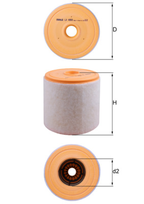KNECHT LX 4959 Air Filter