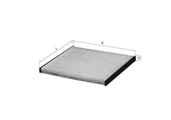 KNECHT LA 109 Filter vnútorného priestoru