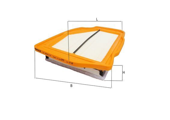 KNECHT LX 4898/14 Air Filter
