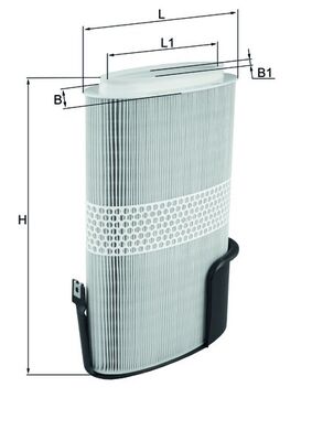 KNECHT LX 1009/6 Air Filter