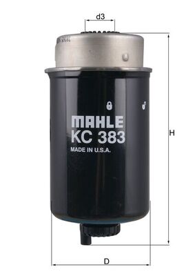KNECHT KC 383 Топливный фильтр