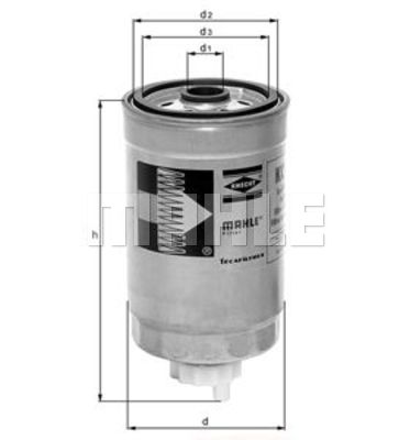 KNECHT KC 32 Fuel filter