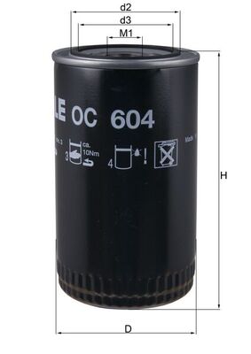 KNECHT OC 604 Oil Filter