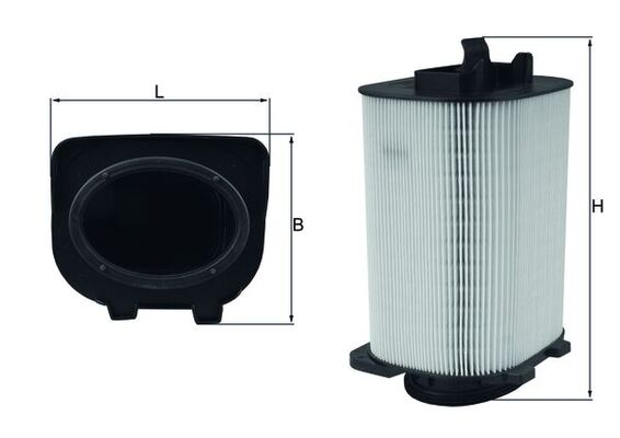 KNECHT LX 3775 فلتر هواء