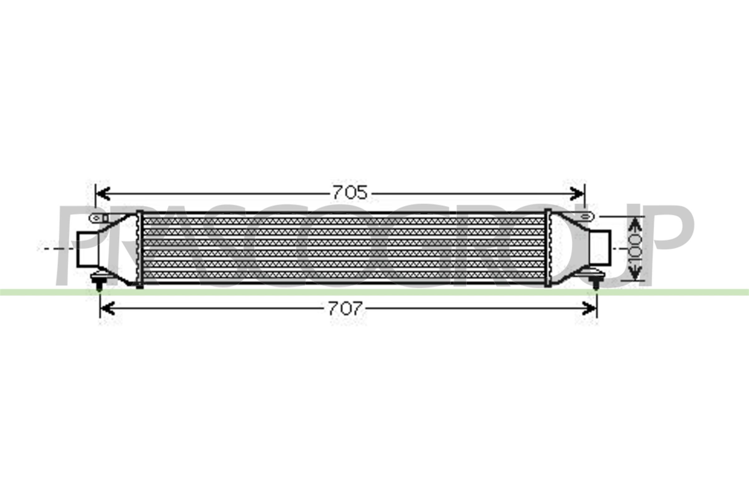 PRASCO AA210N004 Intercooler