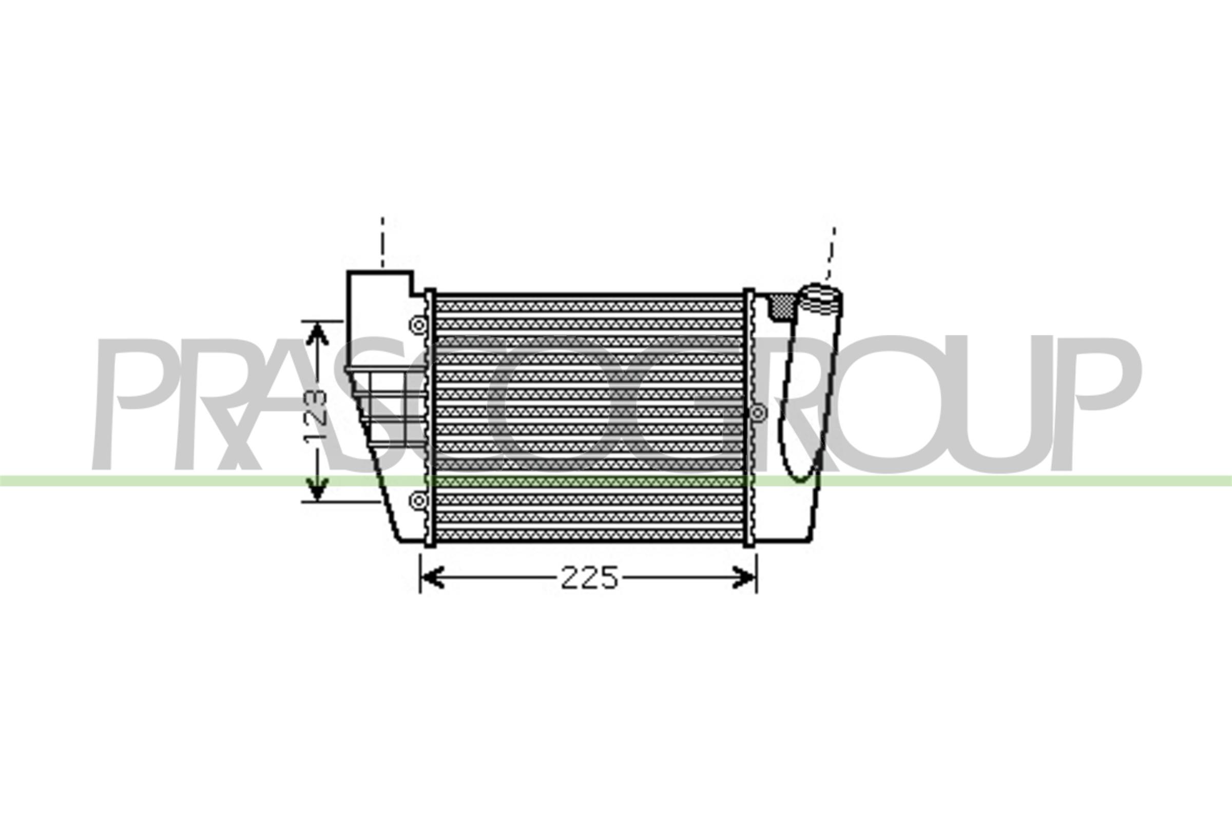 PRASCO AD022N007 Intercooler