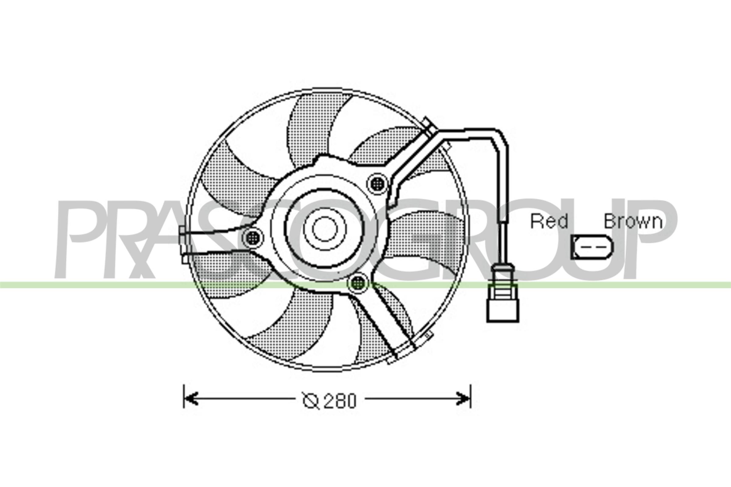 PRASCO AD032F004 Ventola,...