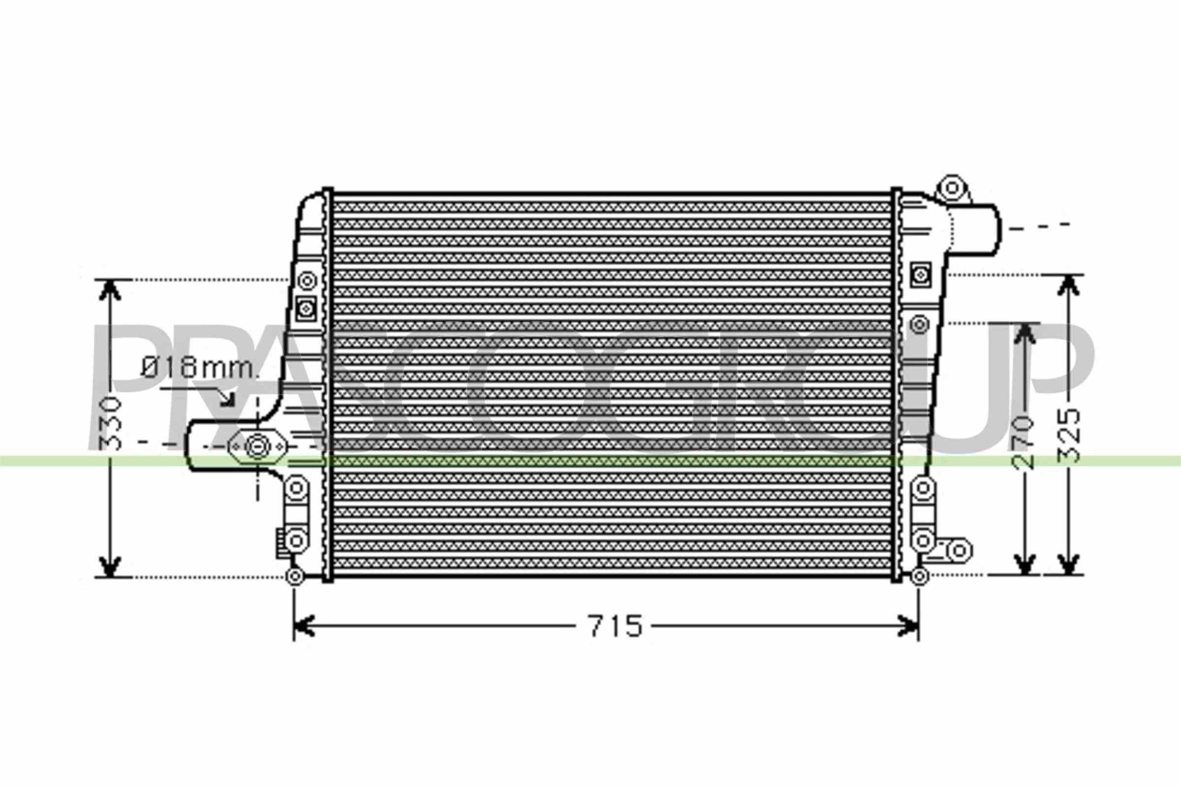 PRASCO AD032N002 Intercooler
