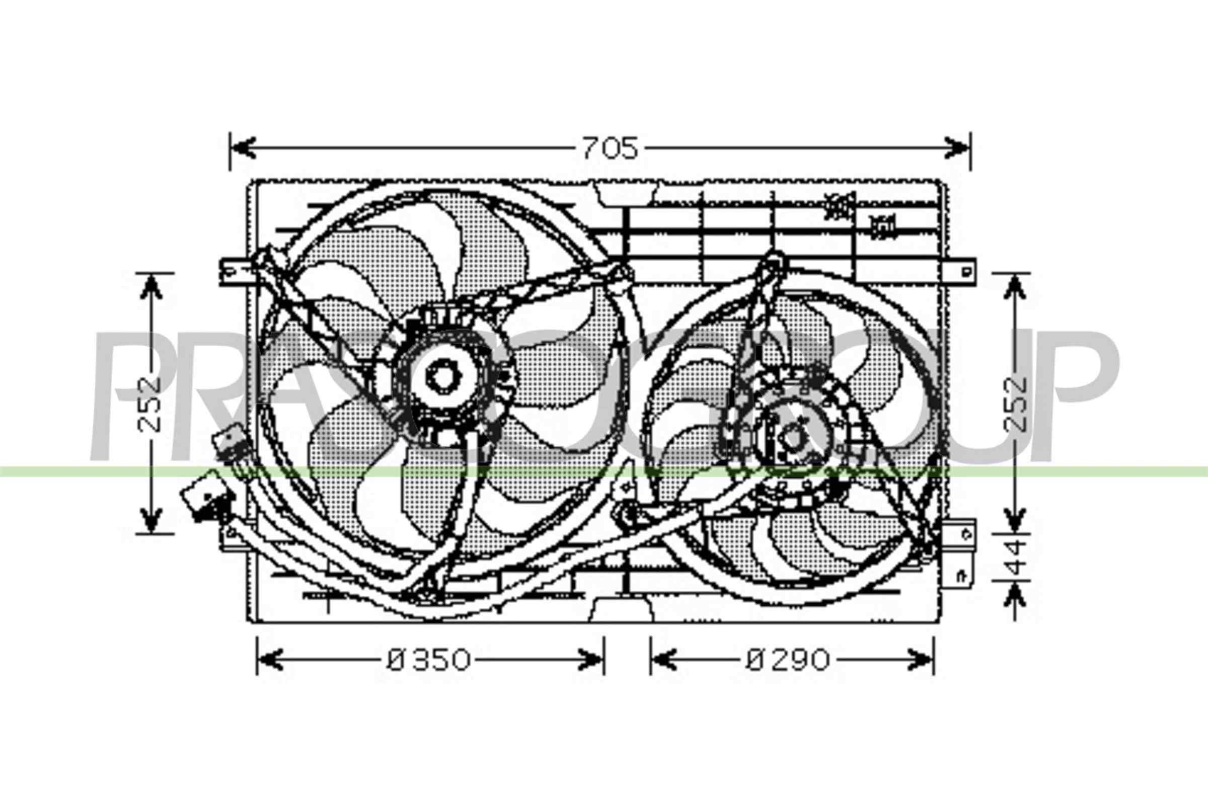 PRASCO AD200F002 Ventola,...