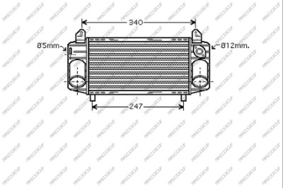 PRASCO AD302N001 Intercooler