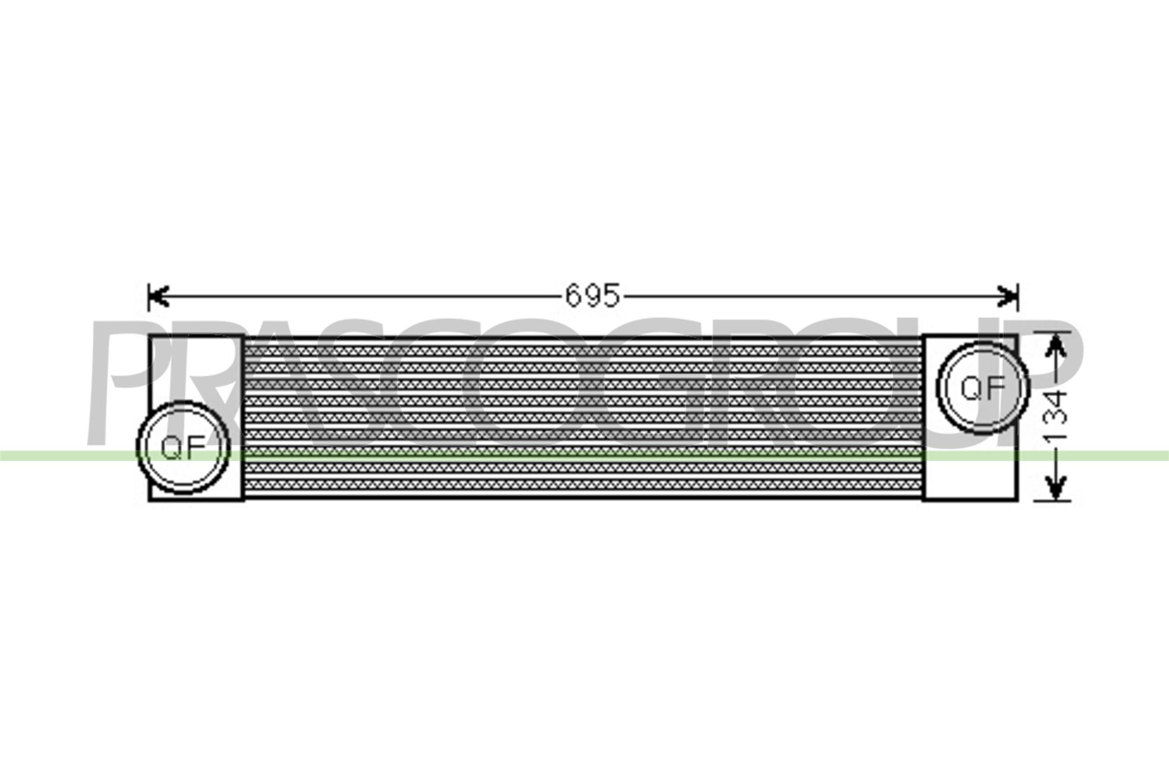 PRASCO BM046N002 Intercooler