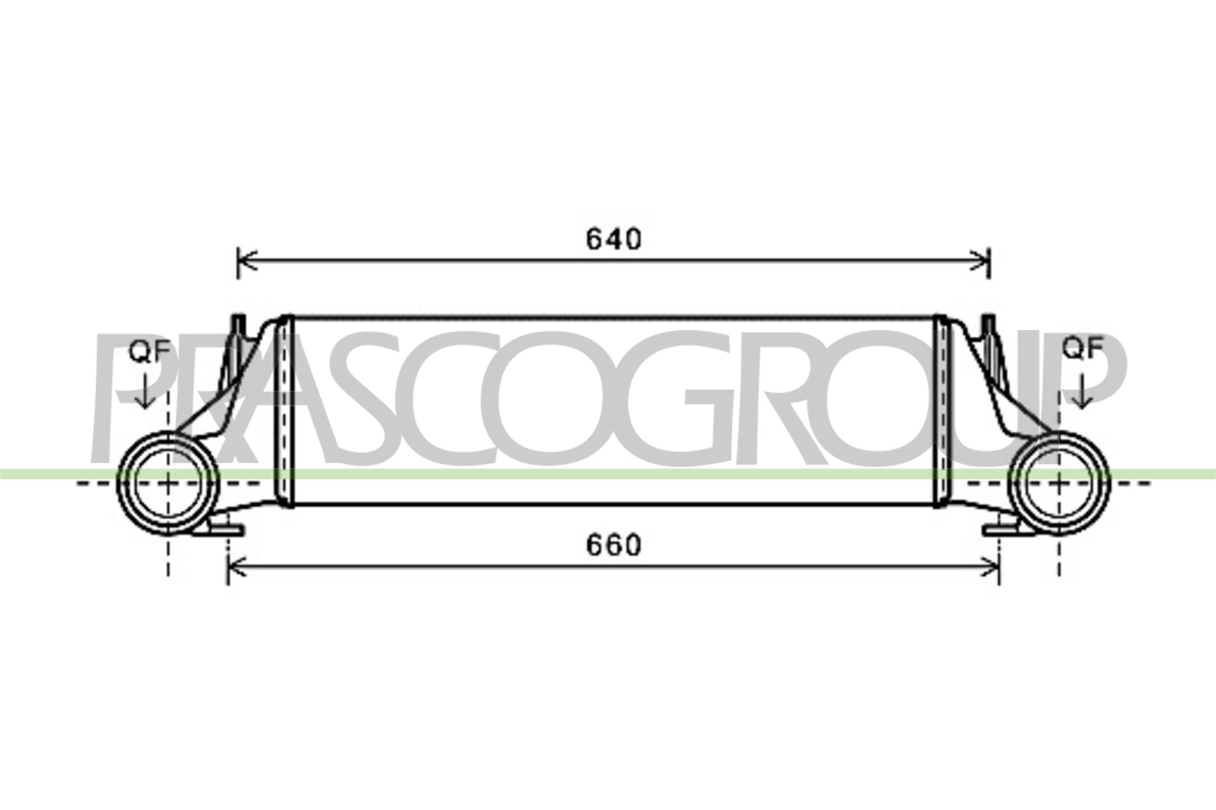 PRASCO BM820N001 Intercooler