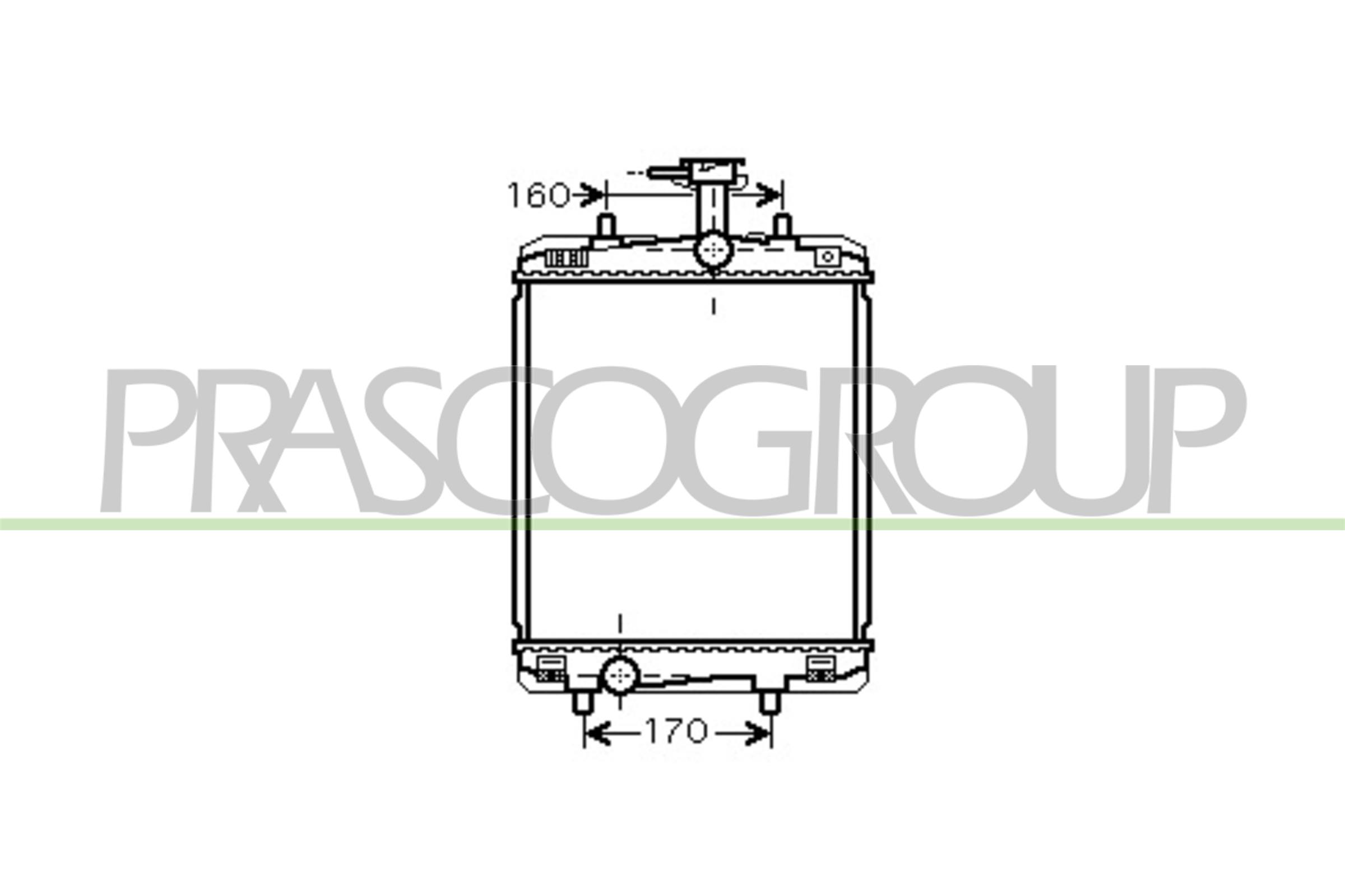 PRASCO CI201R003 Radiatore,...