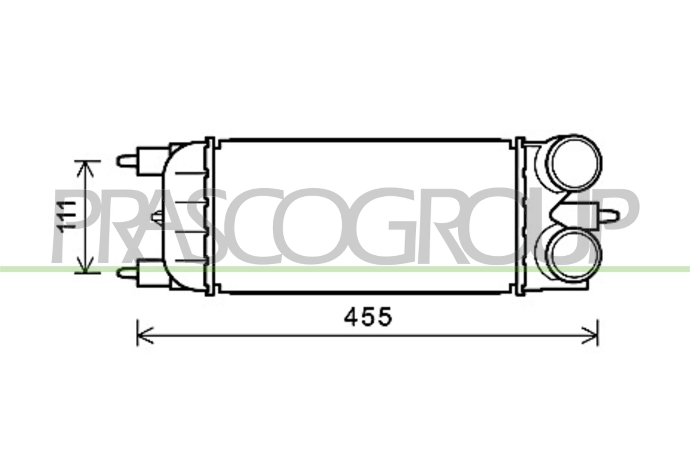 PRASCO CI525N001 Intercooler