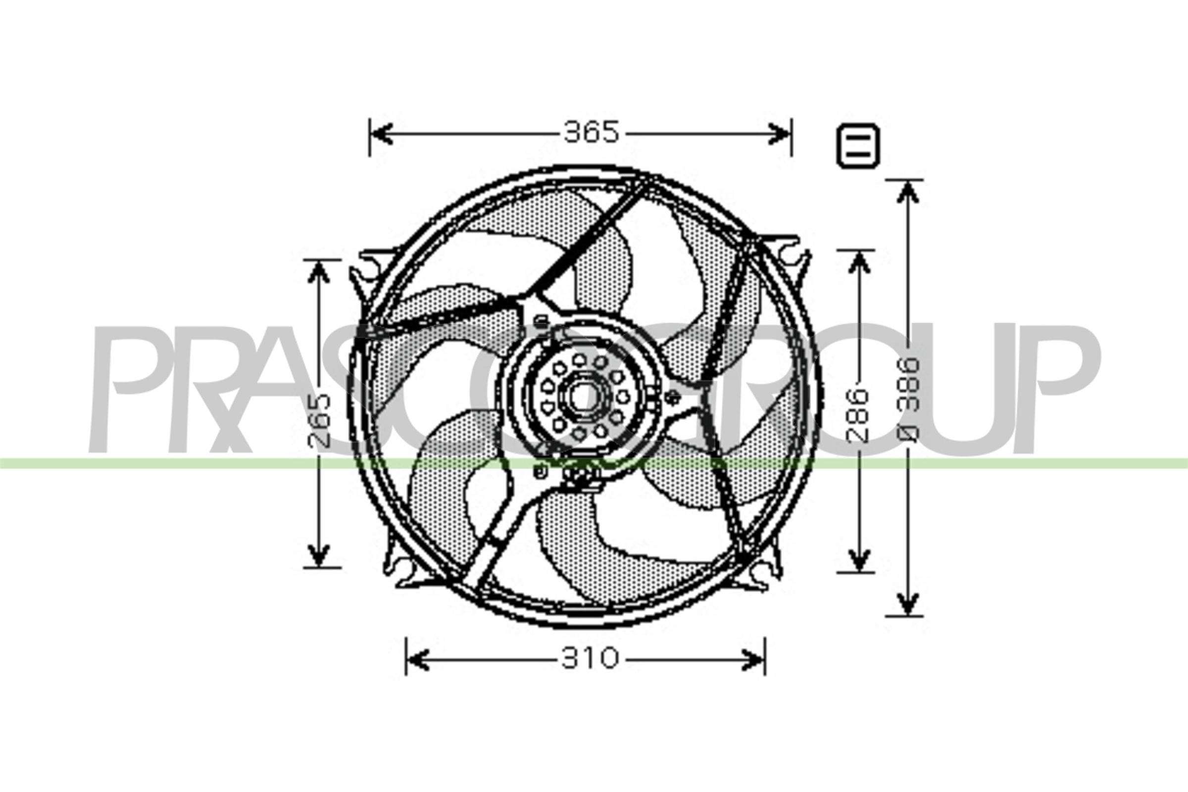 PRASCO CI715F002 Ventola,...