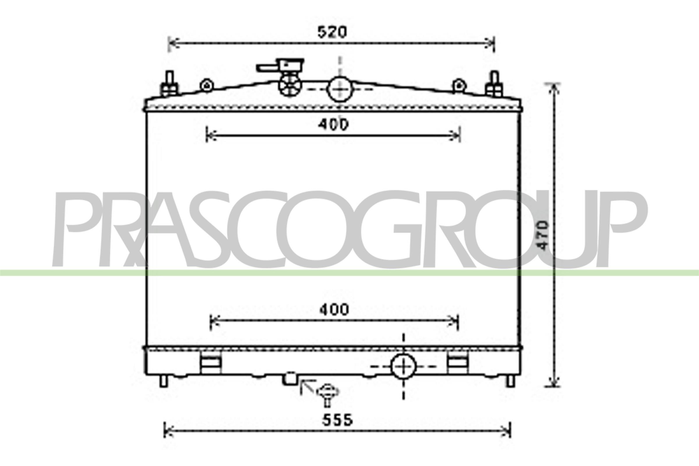 PRASCO DS300R001 Radiatore,...