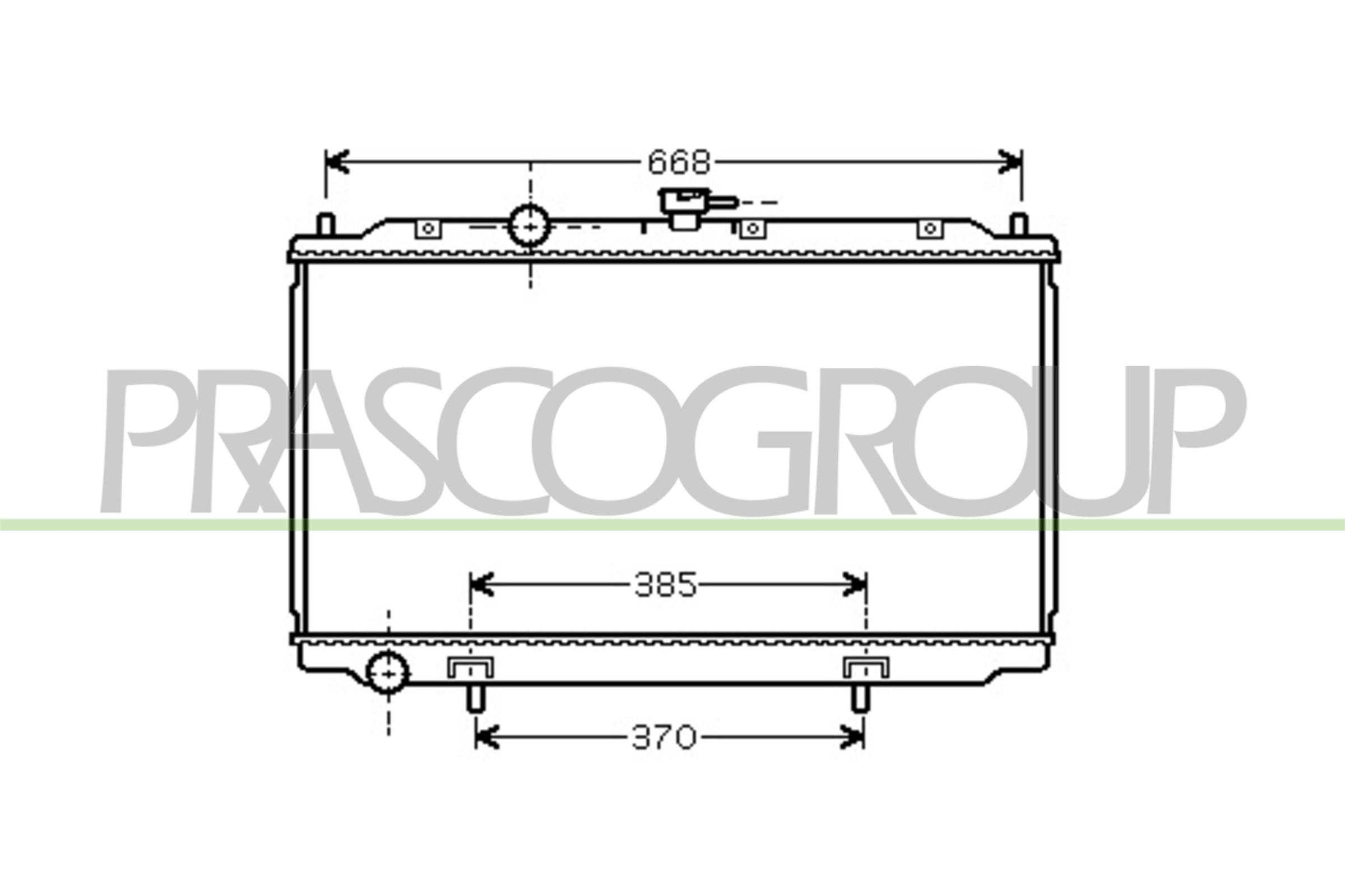 PRASCO DS422R002 Radiatore,...