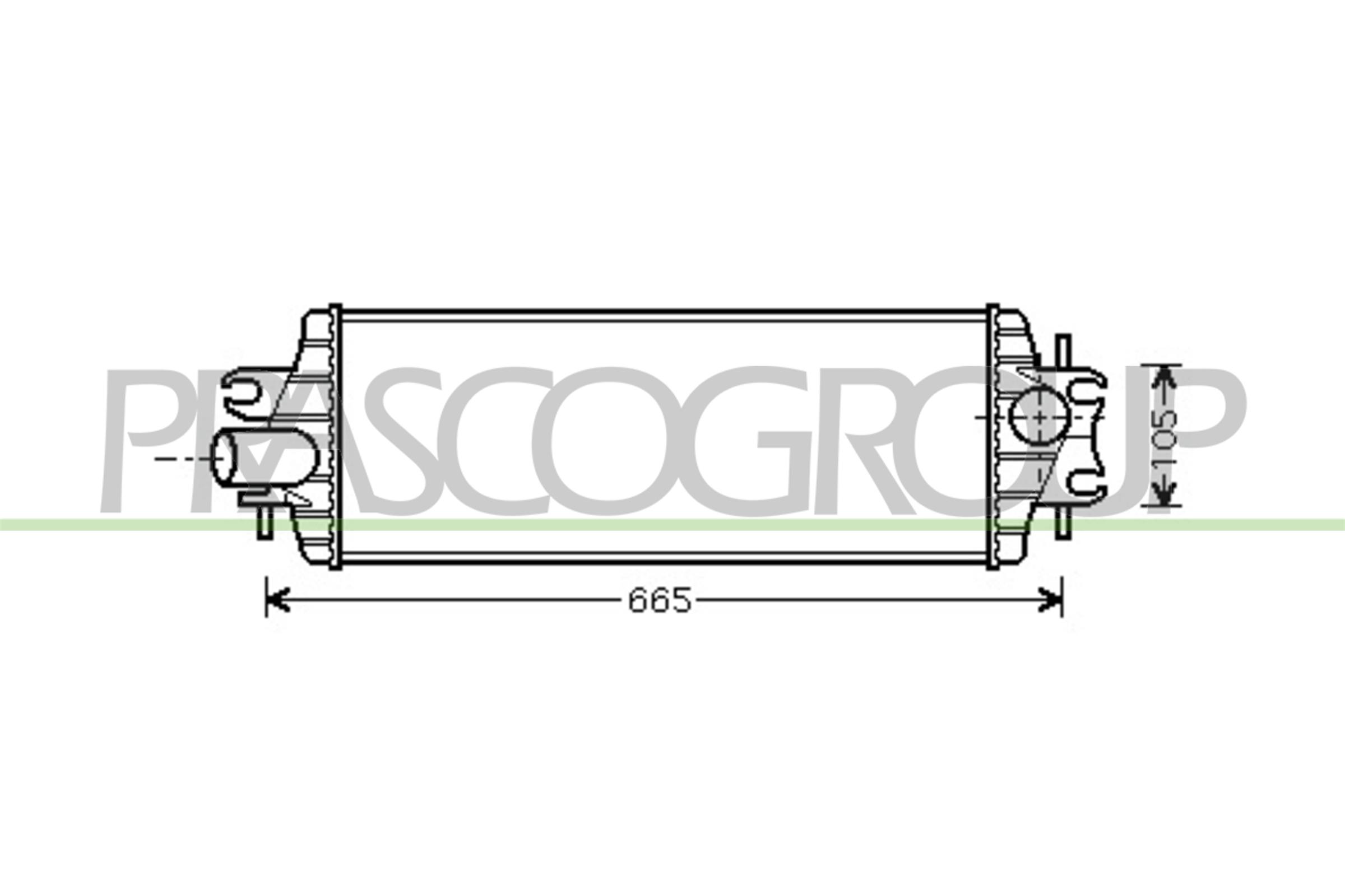 PRASCO DS950N002 Intercooler